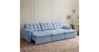 Tiffany Extendable Sofa | Seats 2 to 5 | Chenille Fabric