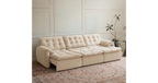 Tiffany Extendable Sofa | Seats 2 to 5 | Chenille Fabric