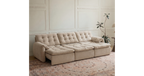 Tiffany Extendable Sofa | Seats 2 to 5 | Chenille Fabric