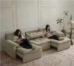 Tiffany Extendable Sofa | Seats 2 to 5 | Chenille Fabric