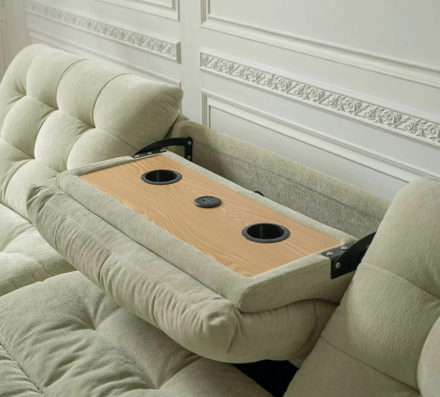 Tiffany Extendable Sofa | Seats 2 to 5 | Chenille Fabric