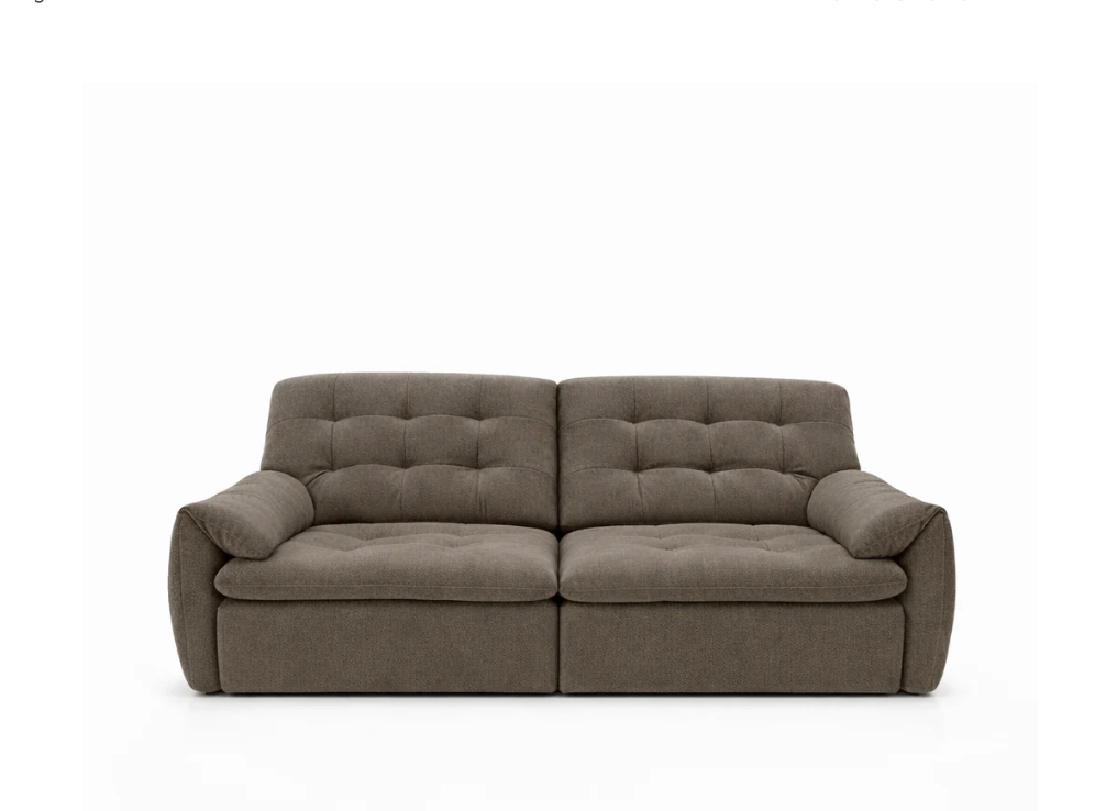 Tiffany Extendable Sofa | Seats 2 to 5 | Chenille Fabric