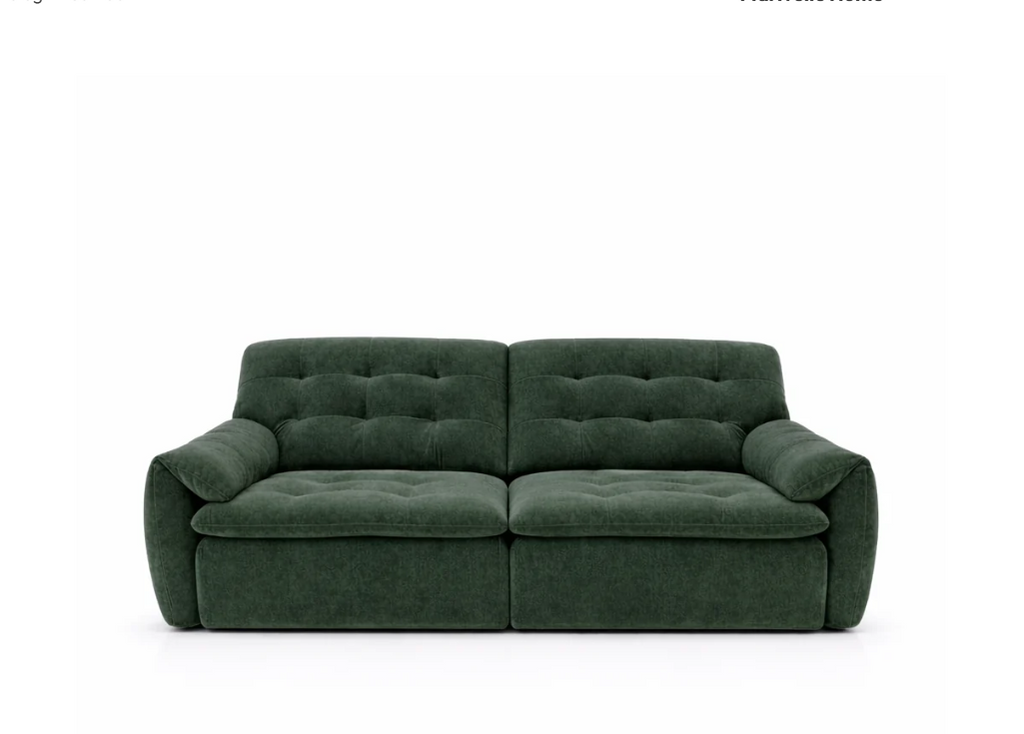 Tiffany Extendable Sofa | Seats 2 to 5 | Chenille Fabric