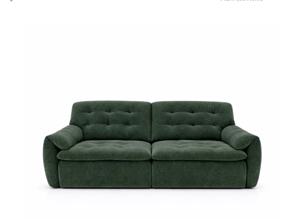 Tiffany Extendable Sofa | Seats 2 to 5 | Chenille Fabric